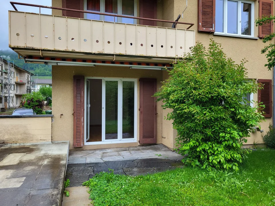 Zentrale 3-Zimmerwohnung im Erdgeschoss
