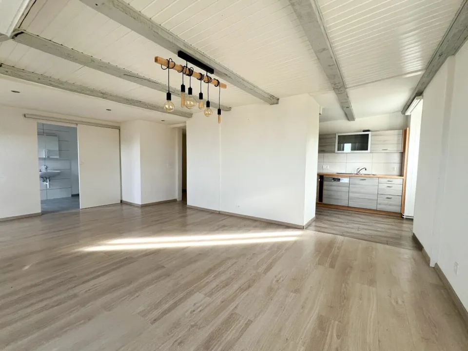 Gemütliche 3.5-Zimmer-Wohnung auf dem Land