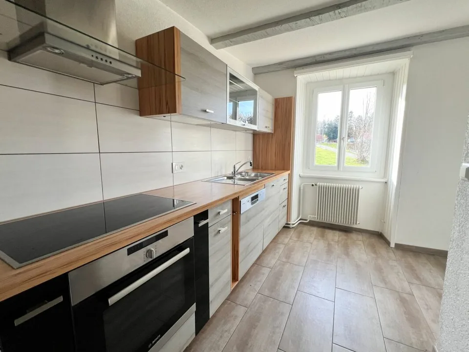 Gemütliche 3.5-Zimmer-Wohnung auf dem Land