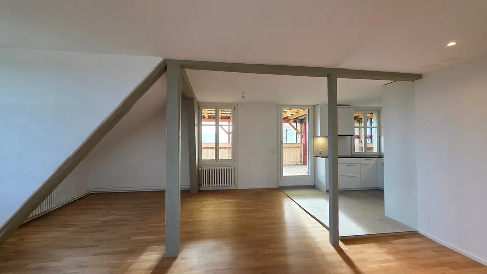 Appartement en duplex de 3,5 pièces 109m2 au 4e étage avec grande terrasse 36m2