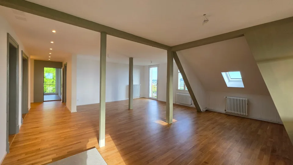 Appartement en duplex de 3,5 pièces 109m2 au 4e étage avec grande terrasse 36m2