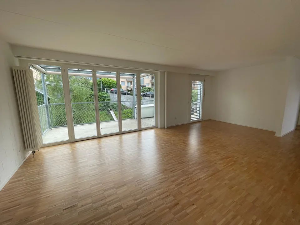 Aussicht, Terrasse und der See in Gehdistanz