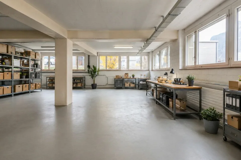 Espace de stockage dans un emplacement attrayant