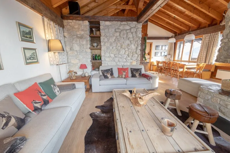 Geräumiges Chalet "Dailles" für 10 Personen