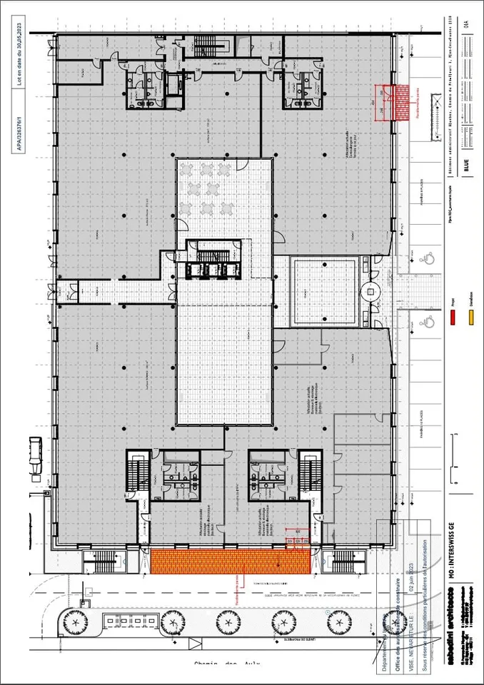 Superficie mista in affitto - Plan-les-Ouates - Da 381 m2 - Edificio moderno – foto 9 di 11