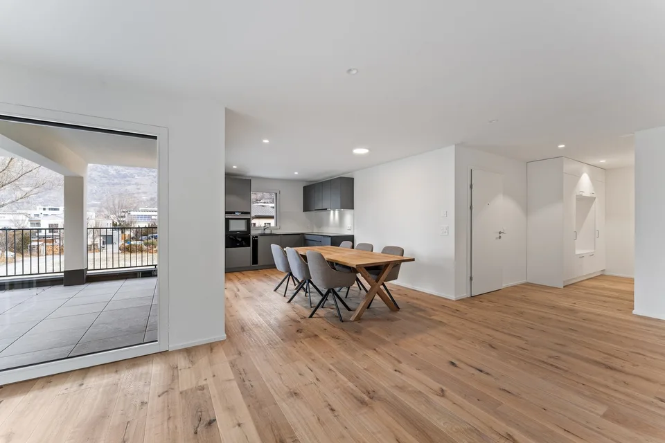 Chambre meublée en colocation dans un immeuble neuf
