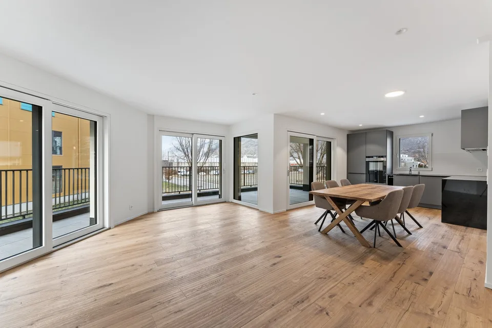 Chambre meublée en colocation dans un immeuble neuf