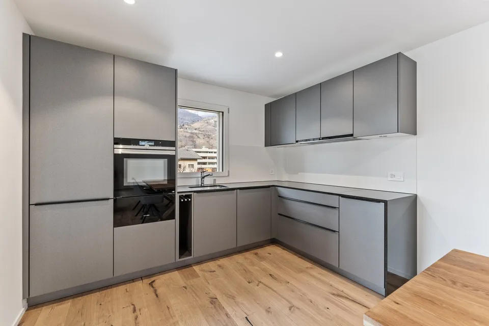 Chambre meublée en colocation dans un immeuble neuf