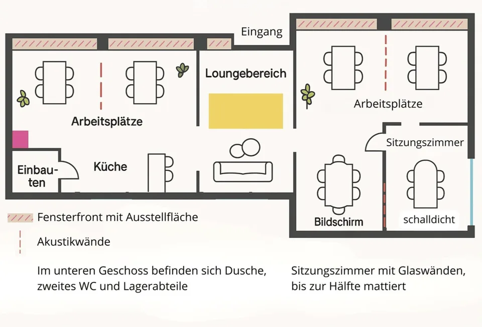 Geschäftssitz mit Arbeitsplatz für vier Handwerker in Leimbach – Foto 6 von 6
