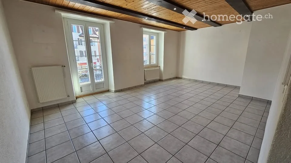 Wohnung mit 3.5 Zimmern zur Miete in Reconvilier