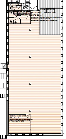 In affitto - Locali amministrativi di 361 m²