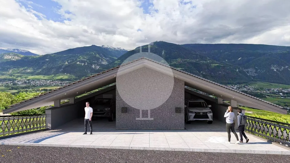 In vendita? Ampio appartamento di 185 m² con vista panoramica? Valençon, comune di Lens (VS)