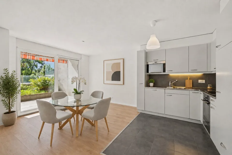 Ein 4,5-Zimmer-Apartment in ruhiger Lage und mit Blick auf die Natur