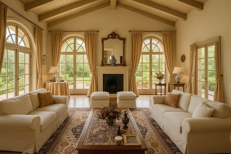 Villa elegante con bel parco e piscina privata in posizione tranquilla e soleggiata