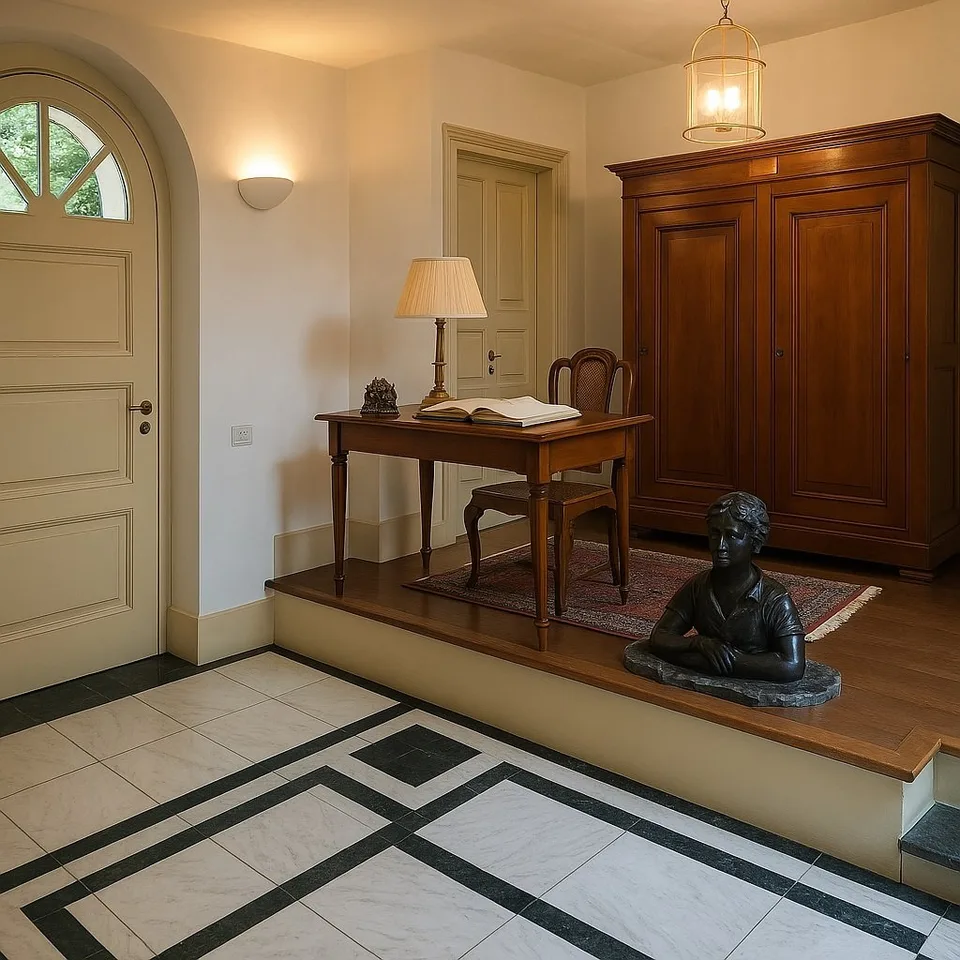 Elegante Villa mit schönem Park und privatem Pool in ruhiger und sonniger Lage – Foto 9 von 23