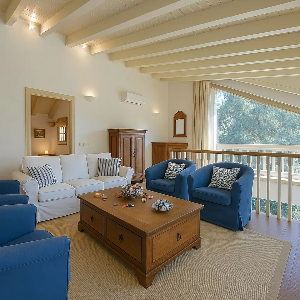 Villa elegante con bel parco e piscina privata in posizione tranquilla e soleggiata