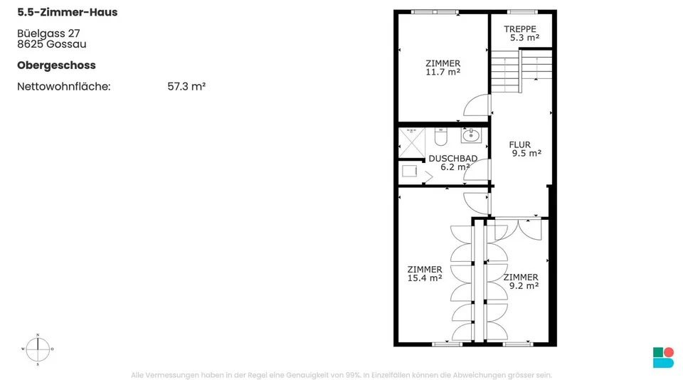 Einzigartiges 5.5-Zimmer-Haus in Gossau – Foto 10 von 12