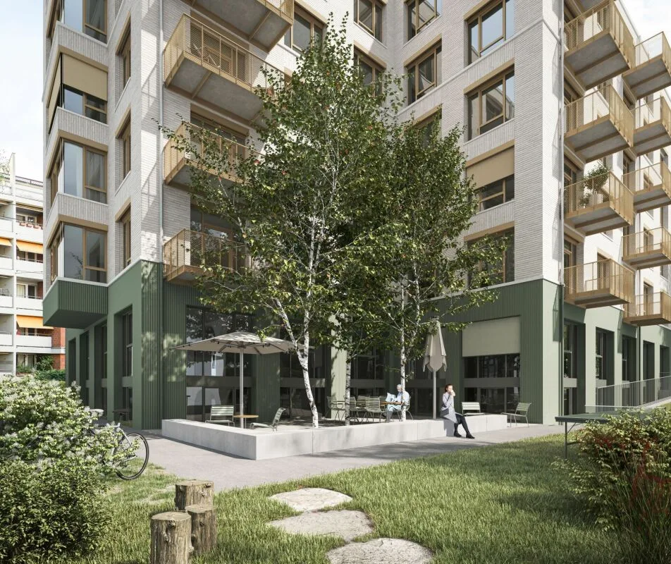 Appartamento attico nuovo di 5,5 locali con terrazza unica