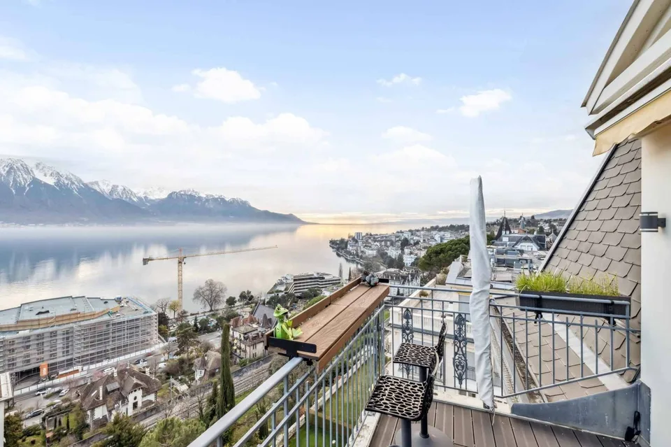 Triplex avec vue panoramique au coeur de Montreux