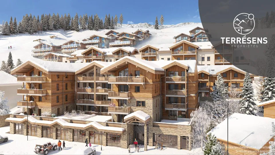 APPARTEMENT T4 CABINE DUPLEX - RÉSIDENCE LES LOGES BLANCHES AUX 2