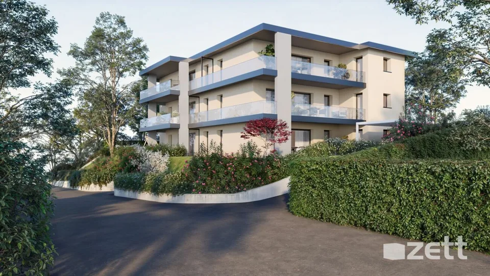 Vezia - Residenza Platanus - Nouvel appartement de 2,5 pièces au rez-de-chaussée