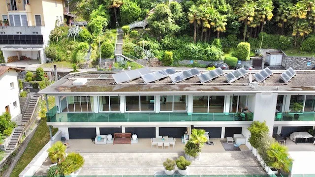 For sale in Solduno - Fantastic 4-room attic with breathtaking view