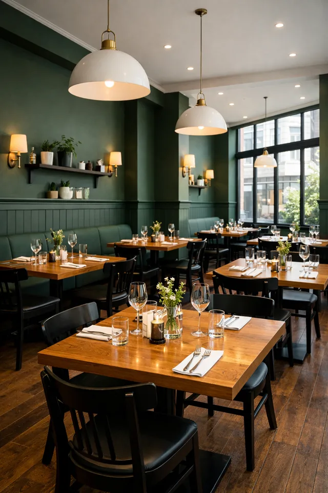 Superbe restaurant sous-gare avec appartement