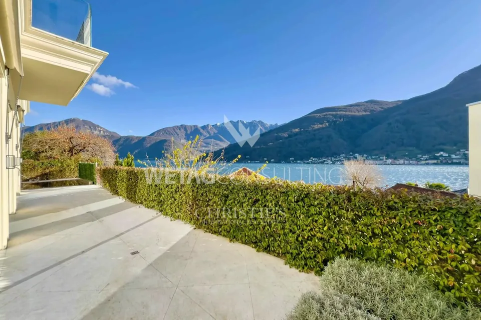Lugano-Vico Morcote: Moderne Villa mit spektakulärem Blick auf den Luganersee zu verkaufen – Foto 10 von 10
