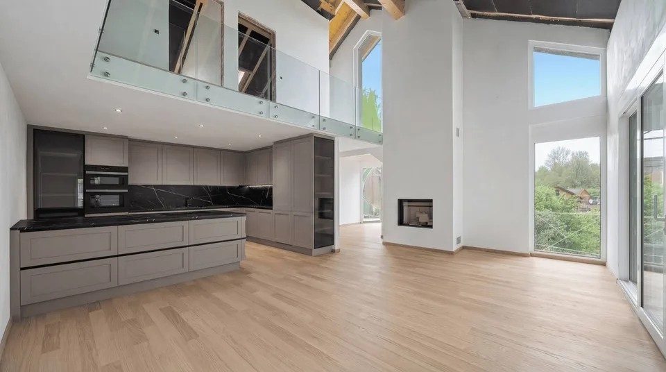 Moderne, neuve und außergewöhnliche Villa mit zwei unabhängigen Wohnungen