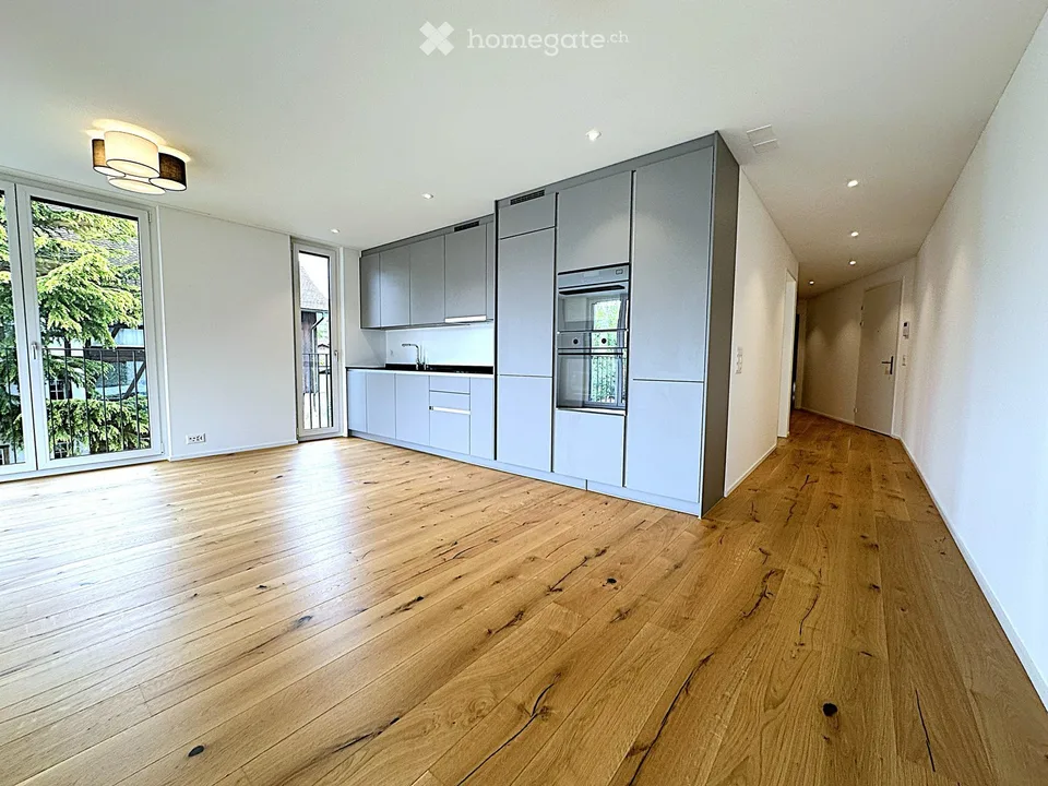 Celui qui connaît Zurich habite consciemment à Wetzikon – 3,5 pièces, parquet en chêne, deux salles de bain