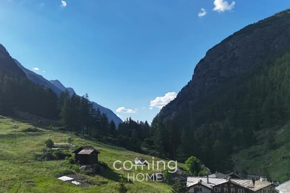 Investieren im Saastal - sonnige 3.5-Zimmer-Wohnung mit Potenzial in Saas-Balen
