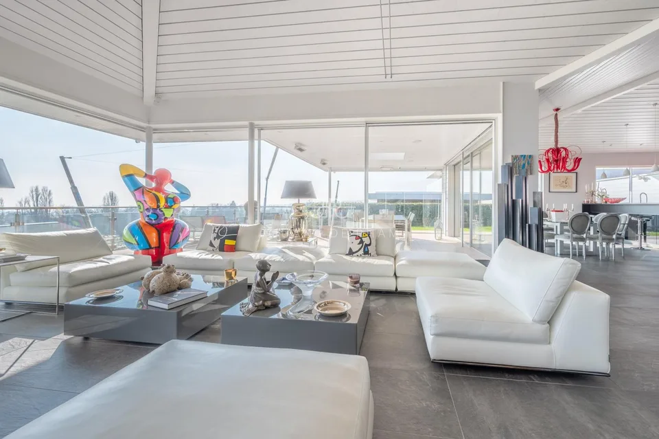 Genolier | Casa contemporanea con vista magnifica