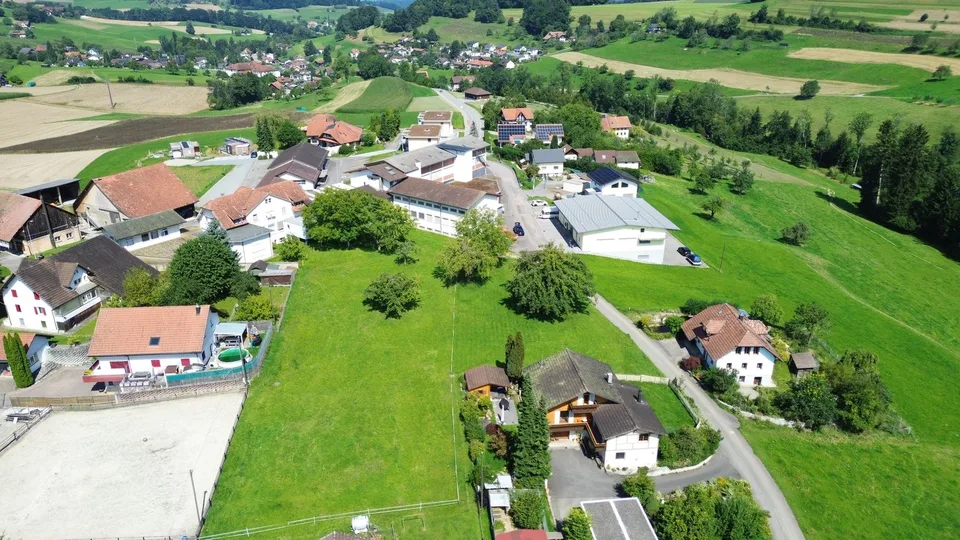 Terreno edificabile a Schmiedrued-Walde con opzione di suddivisione flessibile di una parte dell'area