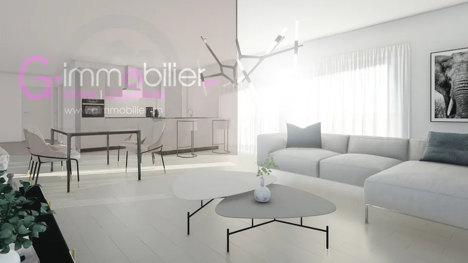 Nouvelle construction à Monthey -Appartements contemporains au coeur du quartier sous gare