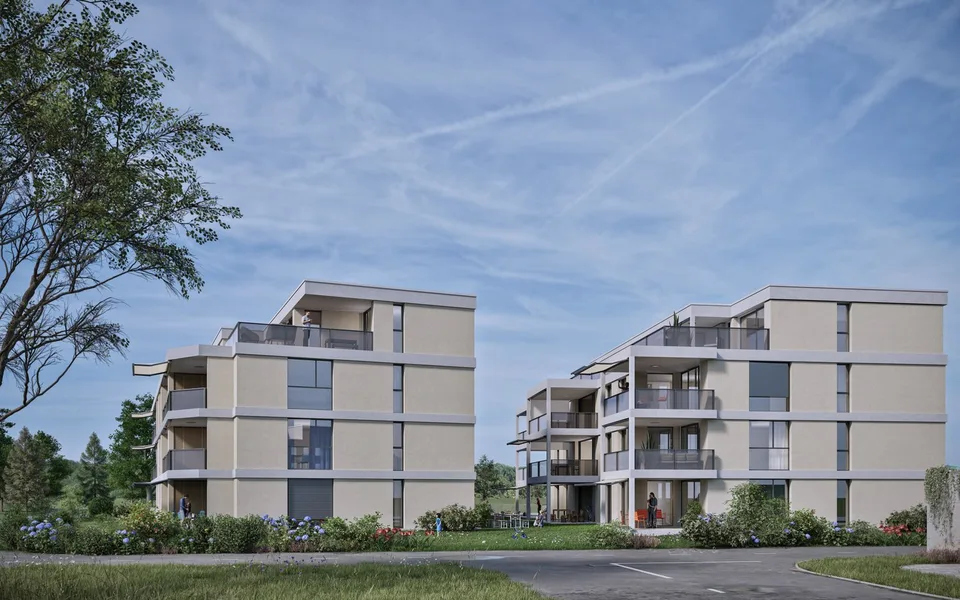 Nuovo appartamento da giardino 3,5 locali