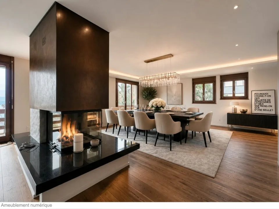 LUXUEUX APPARTEMENT AVEC VUE SUR LE LAC ET TOUT PROCHE DU PORT DE PLAISANCE