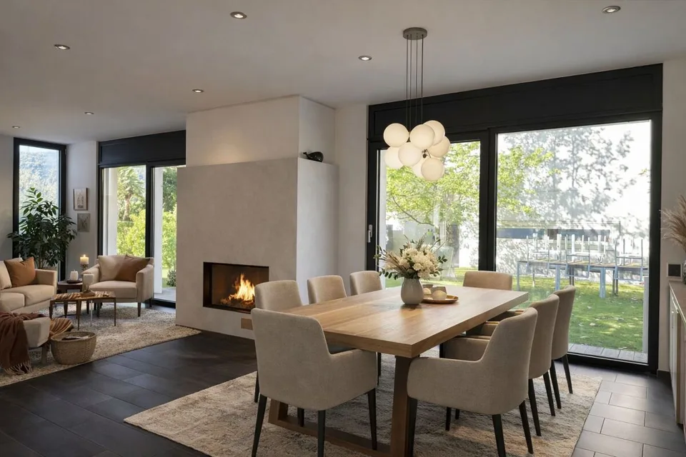 Hochwertiges Einfamilienhaus mit Sauna, Innenpool und Aufzug
