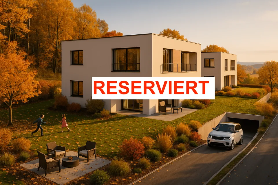 Zwei moderne Einfamilienhäuser bei Zürich – Bewilligtes Bauprojekt | Keine Bauverpflichtung