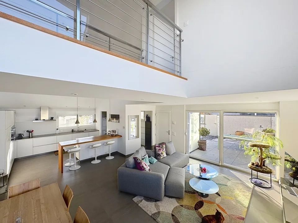 Duplex-Maison mit 4.5 Zimmern im Dachgeschoss