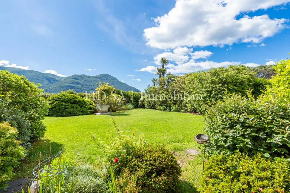 BRISSAGO - Appartement au rez-de-chaussée avec accès privé au lac