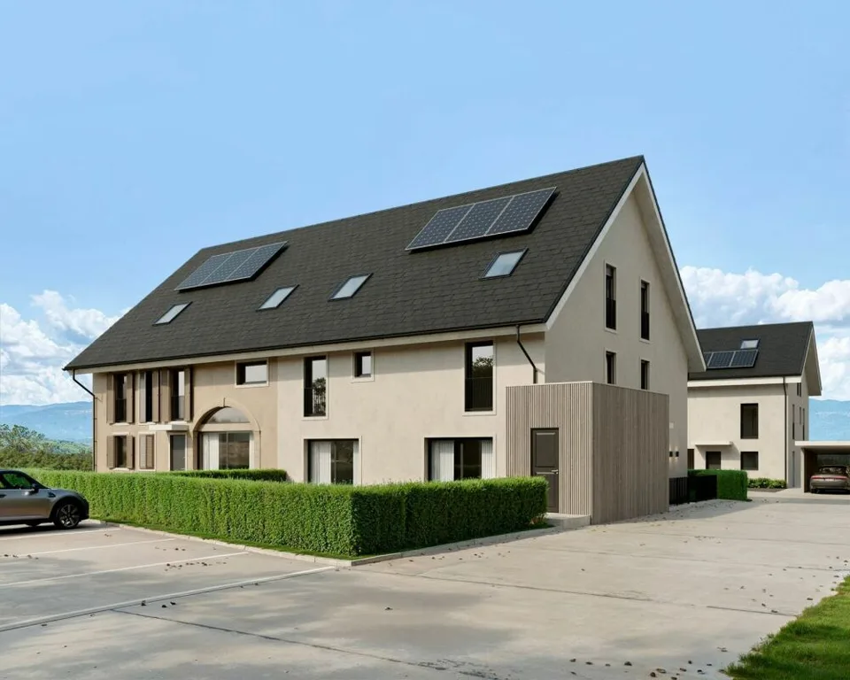 Cronay - Nouveau projet de 4 appartements-villas de 4.5 pièces