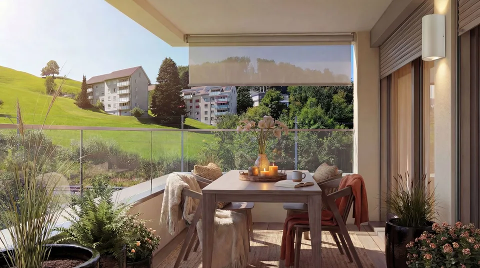 Projet Erlenbach Herisau – Appartement 2 – Rez-de-chaussée Est