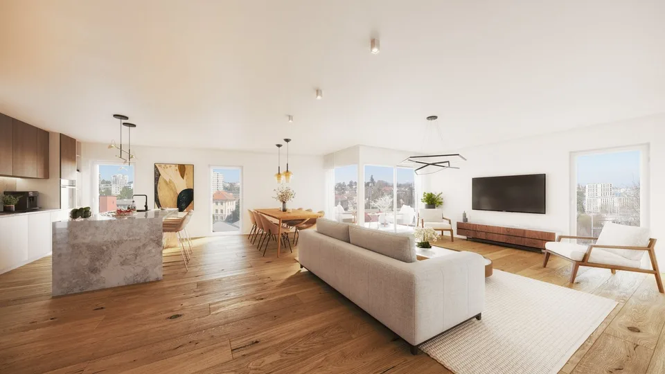 Moderne 2,5-Zimmer-Wohnung mit Balkon in Freiburg
