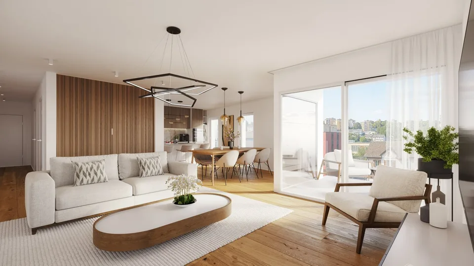 Moderne 2,5-Zimmer-Wohnung mit Balkon in Freiburg