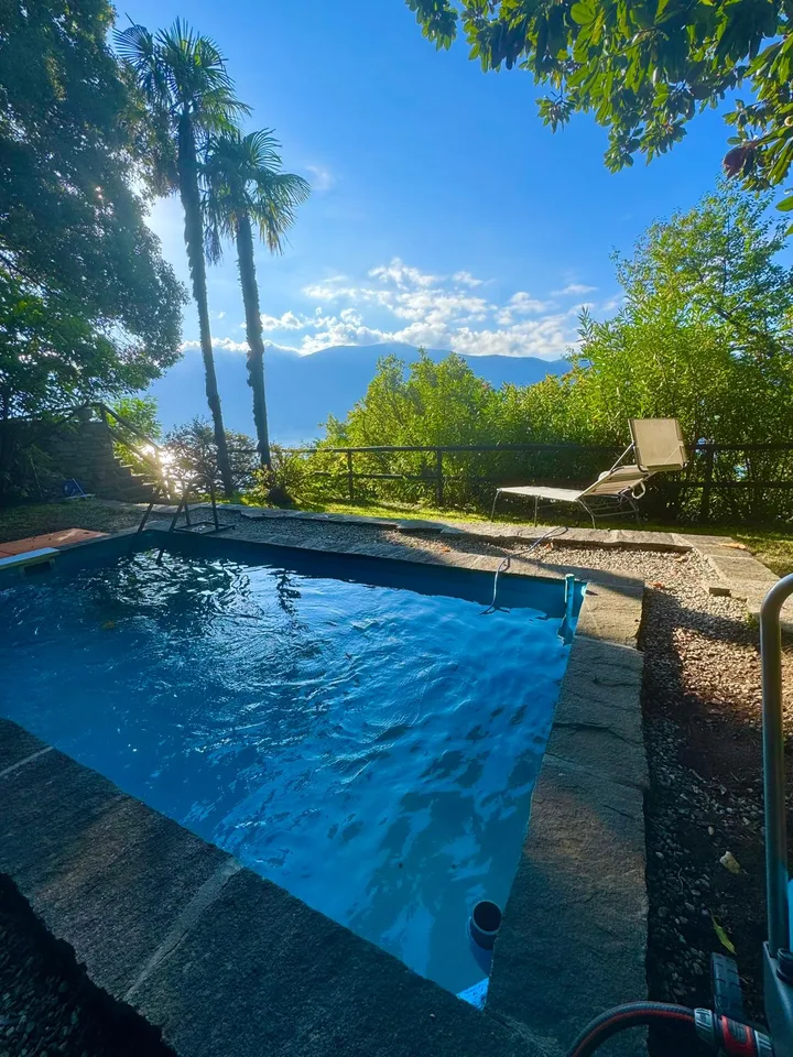 Rifugio mediterraneo con vista panoramica – La tua nuova casa a Ronco sopra Ascona – foto 8 di 19