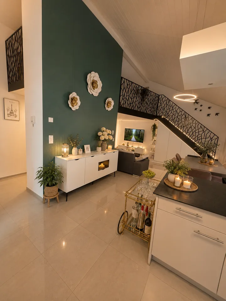 Schönes Apartment mit Mezzanine und großer Terrasse mit Südausrichtung