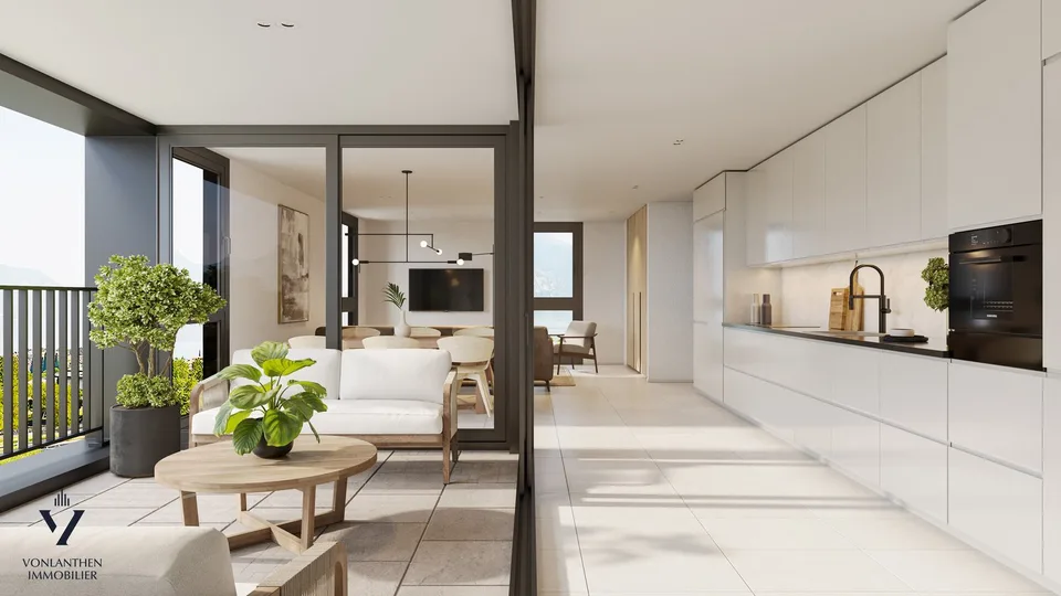 Lotto 10 - Un moderno duplex nel cuore di Payerne - 3,5 locali Balcone/Loggia 17,3m2 – foto 7 di 12