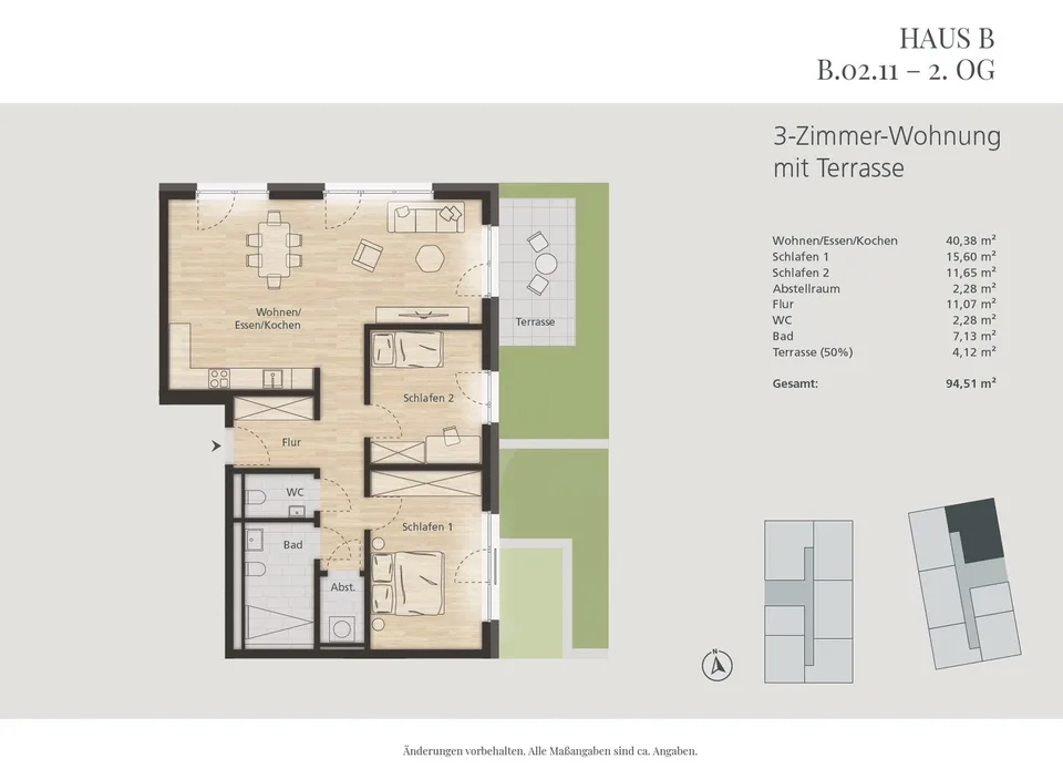 3-Zimmer Wohnung in Waldshut