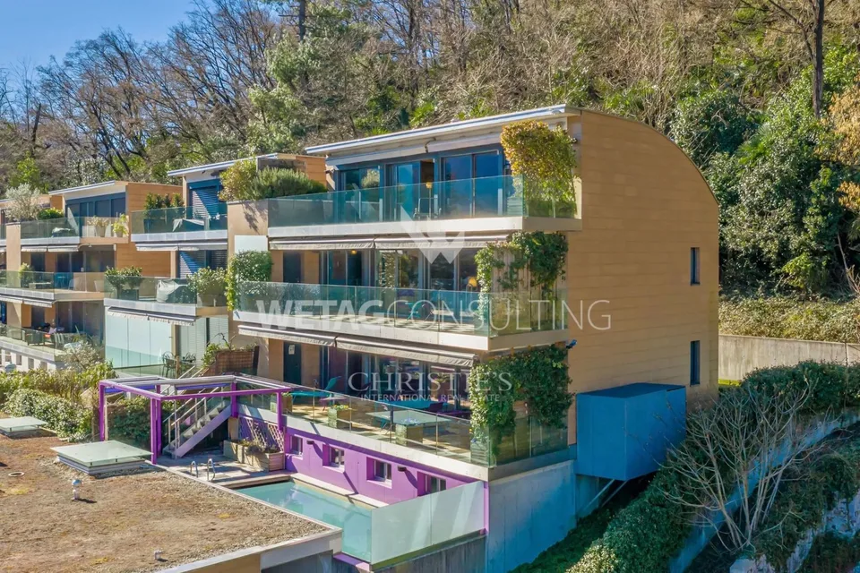 Lugano-Melide: Moderne Penthouse-Wohnung mit magischem Luganersee-Blick zu verkaufen – Foto 10 von 10