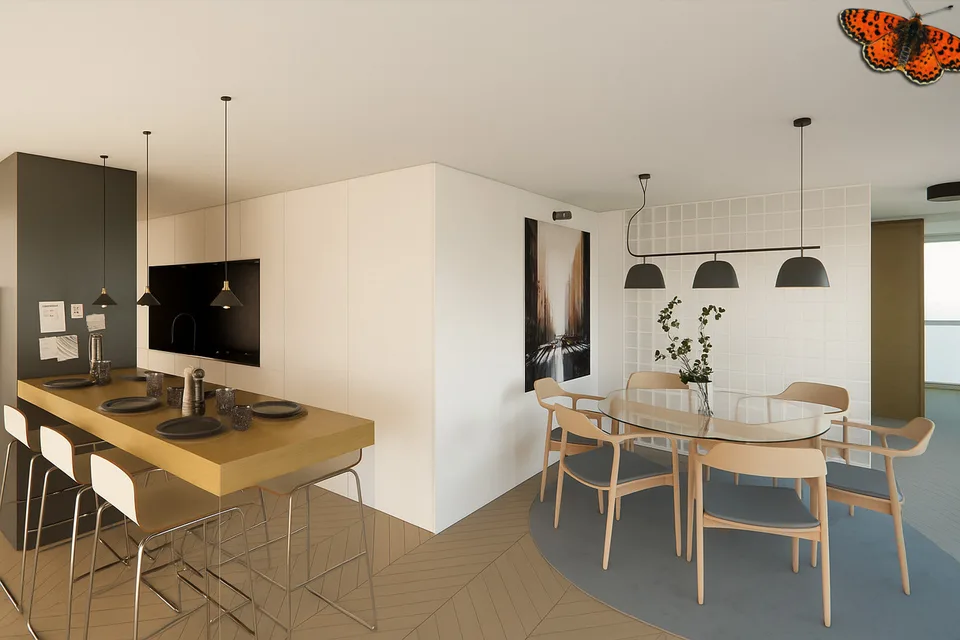 Attique de 5,5 pièces d'exception avec terrasse panoramique de 104 m²!